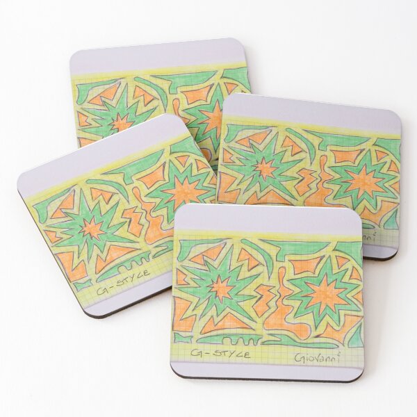 Item preview, Geometric Starbust Harmony - G-STYLE Abstract Composition designed and sold by Giok90Zone.