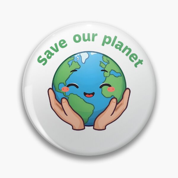 Item preview, Earth Day Every Day: Cute Kawaii Save Our Planet designed and sold by Nuvoro Eco Awareness.