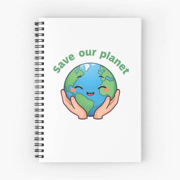 Item preview, Earth Day Every Day: Cute Kawaii Save Our Planet designed and sold by Nuvoro Eco Awareness.
