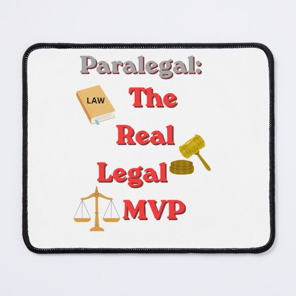 Item preview, Paralegal: the real MVP. lawyer-Paralegal-Funny designed and sold by NapoliApparel.