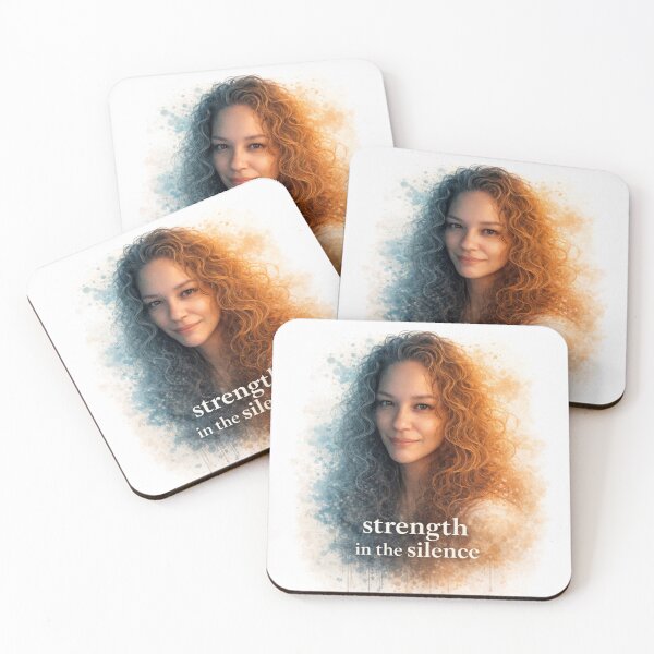 Item preview, Strength in the Silence – Calm designed and sold by Vals Crafts Creations Studio.