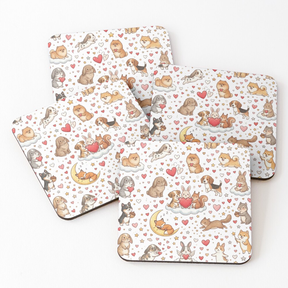 Item preview, Coasters (Set of 4) designed and sold by Runglavan.
