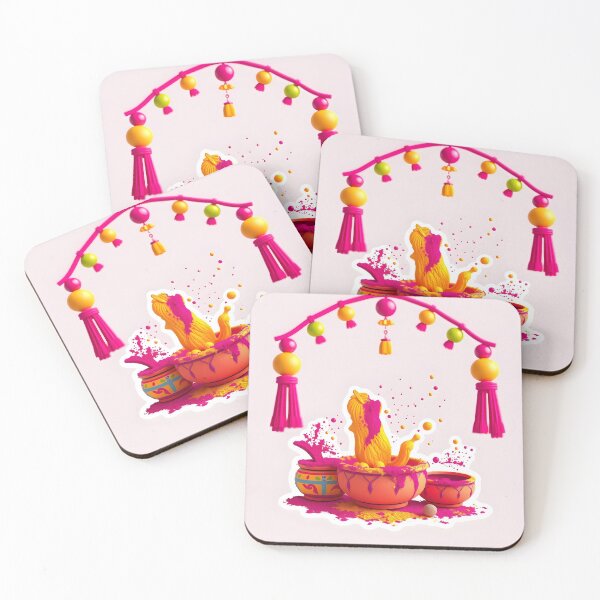 Item preview, Holi Powder Bowl Sticker designed and sold by Teewave-Ashish.