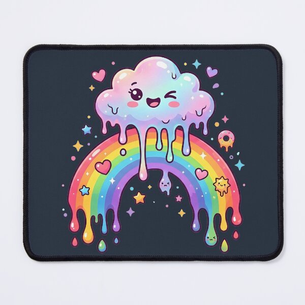 Item preview, Melting Rainbow Cloud Kawaii designed and sold by LMDIGITAL6.
