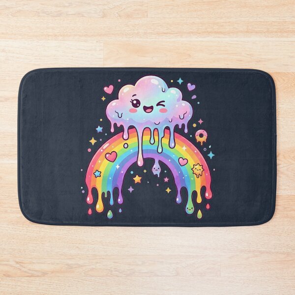 Item preview, Melting Rainbow Cloud Kawaii designed and sold by LMDIGITAL6.