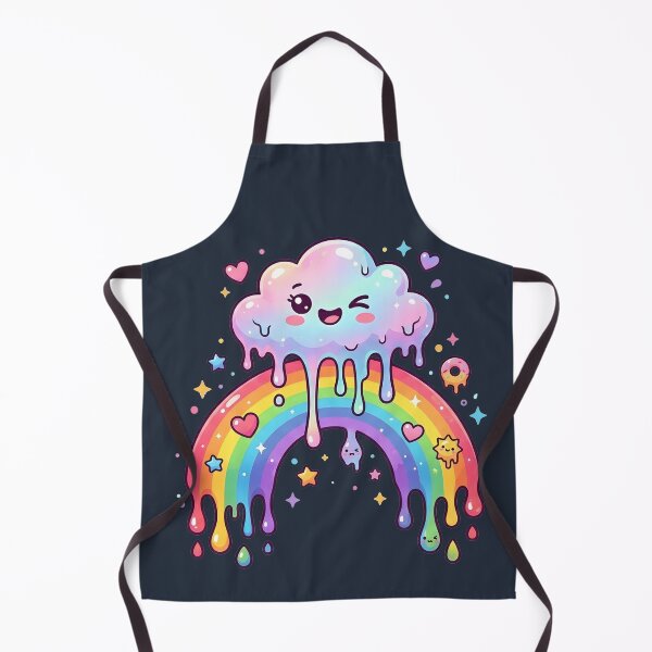 Item preview, Melting Rainbow Cloud Kawaii designed and sold by LMDIGITAL6.