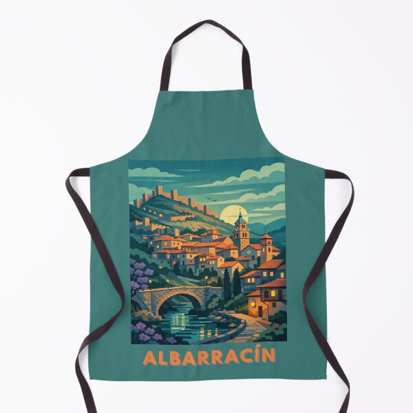 Item preview, Albarracín Spain Vintage Travel Art designed and sold by MatthewHeights.