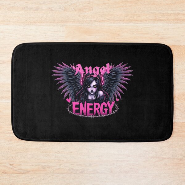 Item preview, Angel Energy Shirt – Mall Goth Y2K Tee, Edgy Angel Graphic, Gothic Pink Flame T-Shirt, Gen Z  designed and sold by Emmachenn / WineDronk Shop.