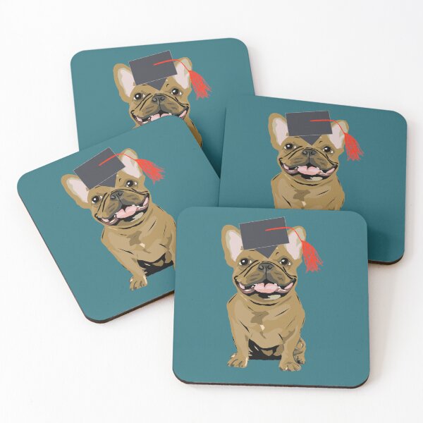 Item preview, Graduation Fawn French Bulldog designed and sold by Mountain-Point.