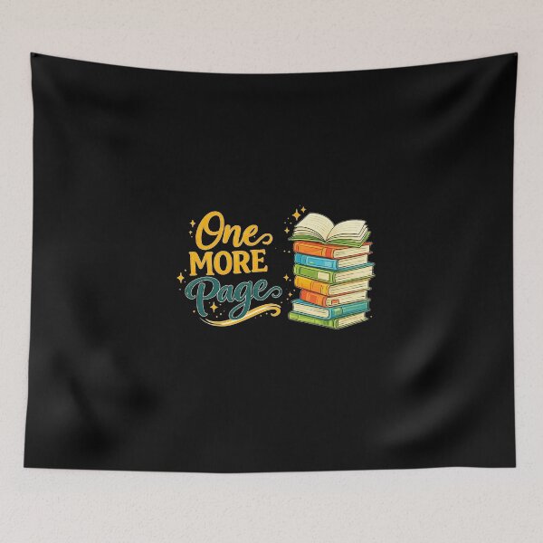 Item preview, One More Page Book Lover Shirt – Minimalist Reading Design, Bookworm Aesthetic, Reader Gift, World Book Day T-Shirt designed and sold by Line-Mood1⭐️⭐️⭐️⭐️⭐️.