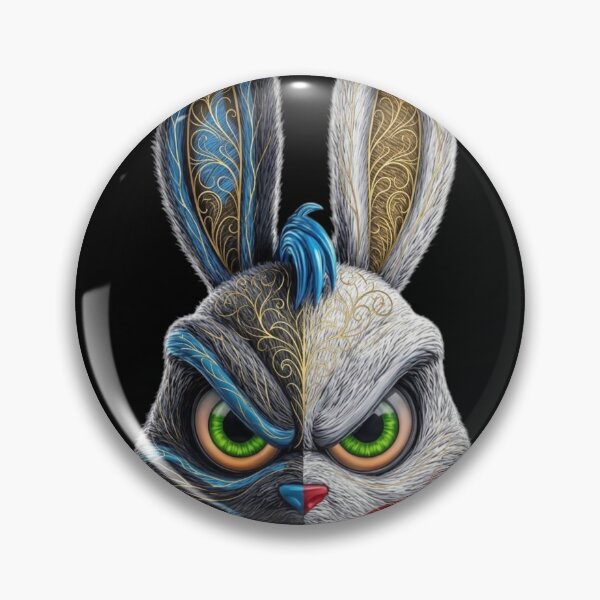 Item preview, The Gilded Paradox: Half-Dark Rabbit Illusion designed and sold by Remix Vision.