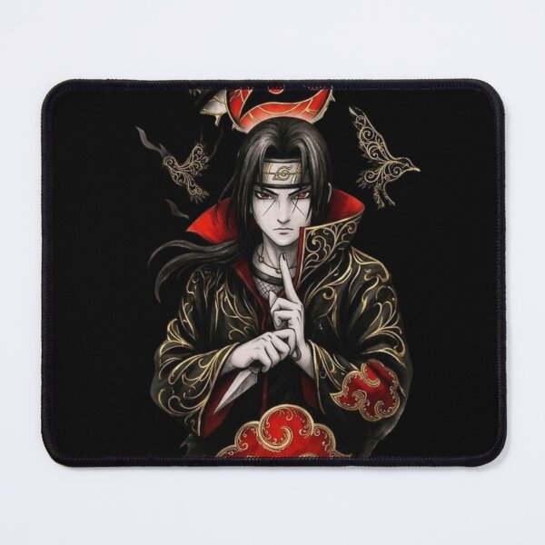 Item preview, The Golden Crow: Uchiha Royal Filigree Art designed and sold by Remix Vision.