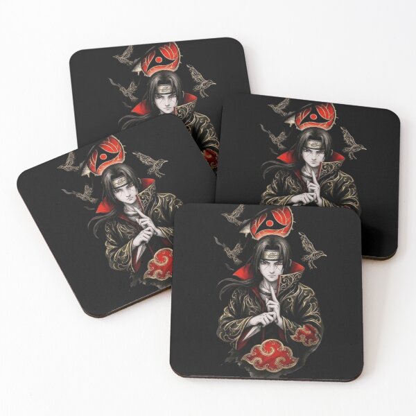Item preview, The Golden Crow: Uchiha Royal Filigree Art designed and sold by Remix Vision.