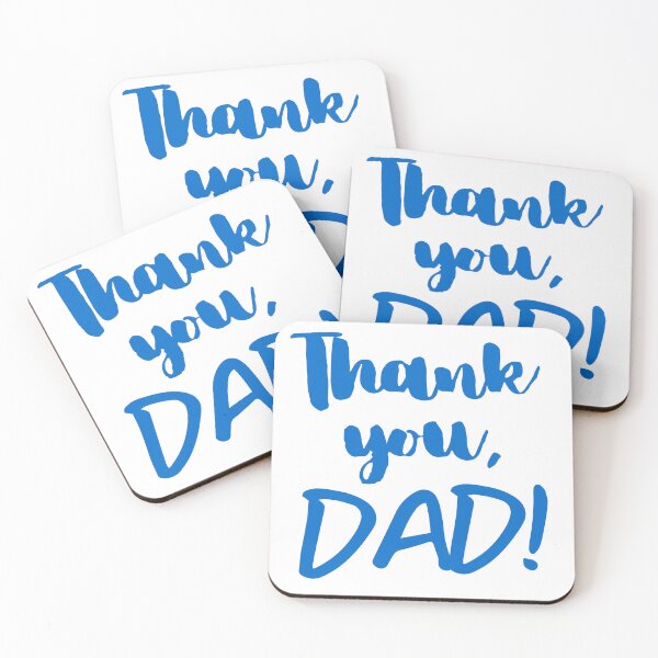 Item preview, Dad Blue Handwritten Typography - Father´s Day Gift Ideas designed and sold by VibranPalette.