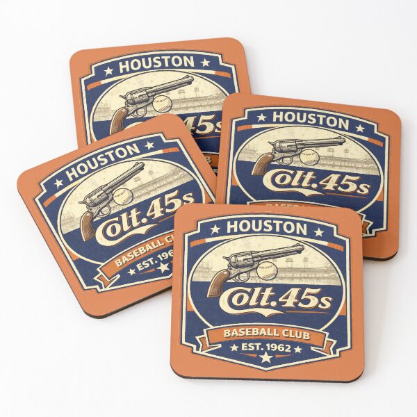Item preview, Defunct - Houston Colt .45s Vintage Baseball Club 1962 Retro Western Badge Shirt designed and sold by GhostDawgs.