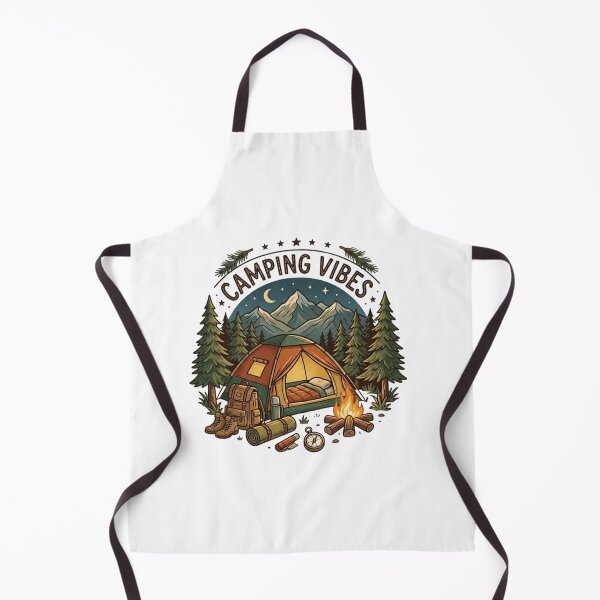 Item preview, Vintage Camping Vibes Outdoor Adventure Design designed and sold by EverBranz-stor.