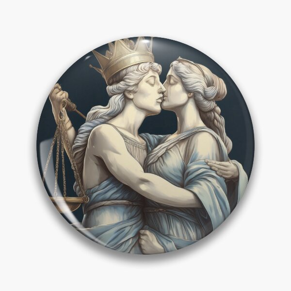 Item preview, Liberty and Justice Kissing designed and sold by thelivingrp.