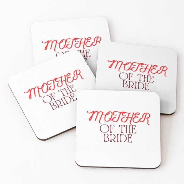 Item preview, Elegant "Mother of the Bride" Typography designed and sold by VibranPalette.