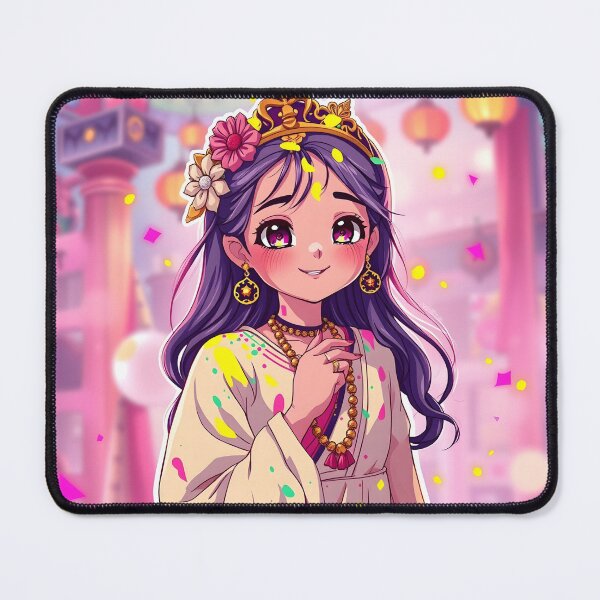 Item preview, Holi Cartoon Character Sticker designed and sold by Teewave-Ashish.