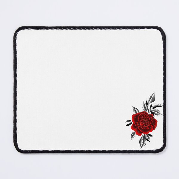 Item preview, Red Rose Tattoo Flash Design designed and sold by mccragge.