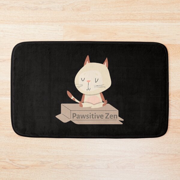 Item preview, Pawsitive Zen designed and sold by SarcasticTeez.
