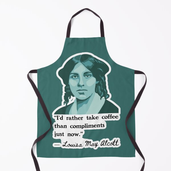 Item preview, Louisa May Alcott Portrait and Quote designed and sold by Unhinged Heather.