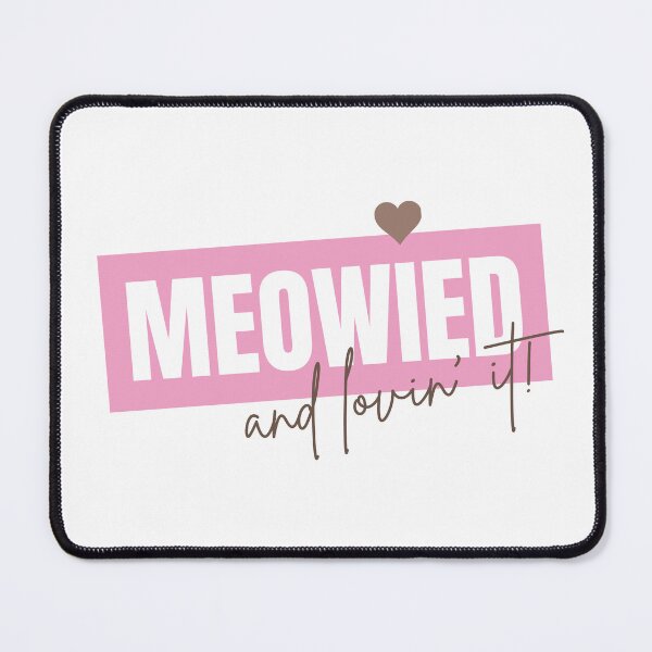 Item preview, meowied and love in it designed and sold by HemoraArts.