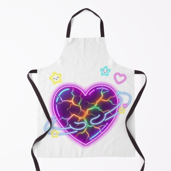 Item preview, Neon Broken Heart Synthwave Aesthetic designed and sold by LMDIGITAL6.