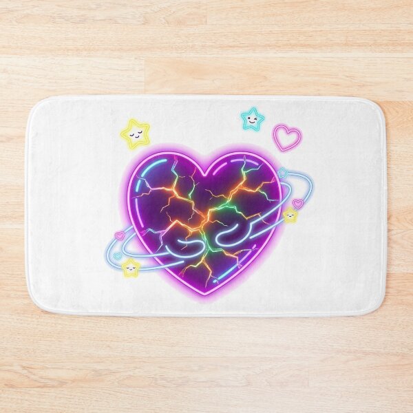 Item preview, Neon Broken Heart Synthwave Aesthetic designed and sold by LMDIGITAL6.
