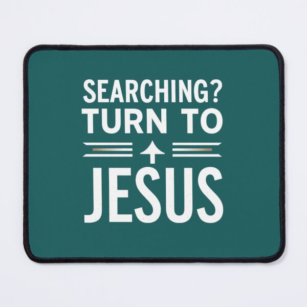 Item preview, Searching? Turn to Jesus | Faith & Reflection designed and sold by HopeFilled Ink.