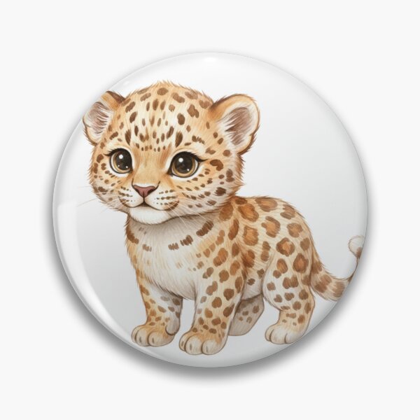 Item preview, Cute Baby Leopard Cub designed and sold by MKDSN.