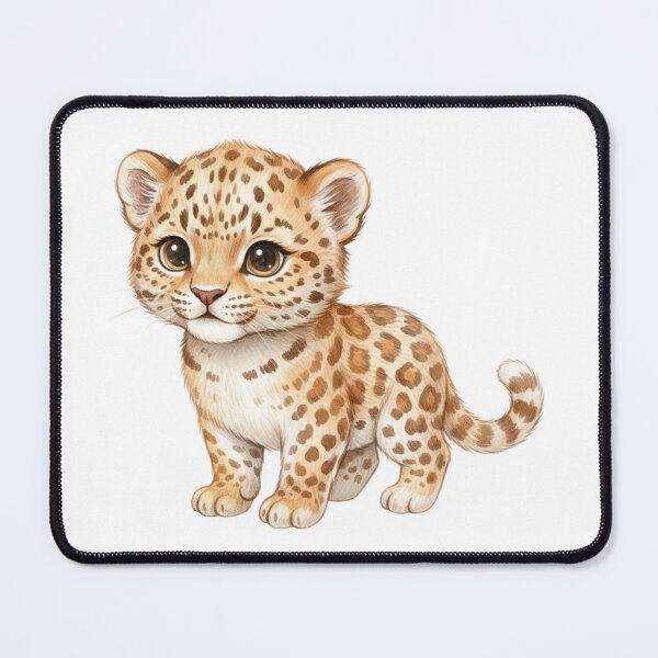 Item preview, Cute Baby Leopard Cub designed and sold by MKDSN.