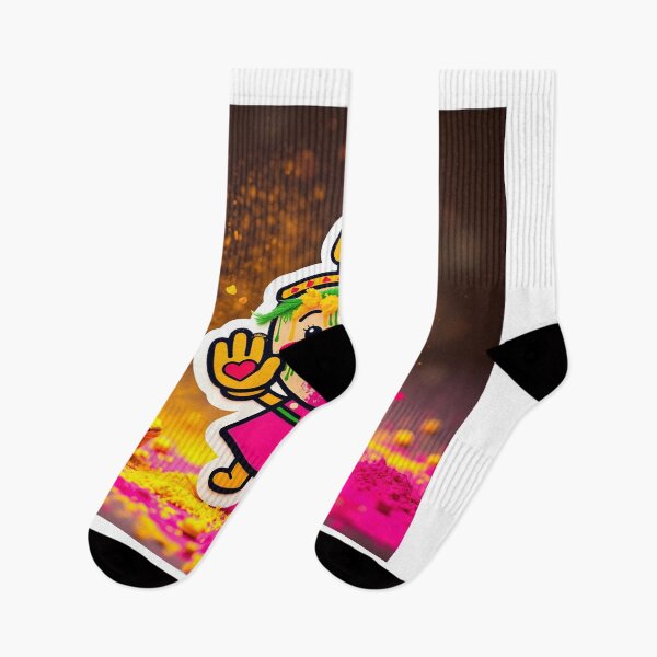 Item preview, Holi Crown Celebration Sticker designed and sold by Teewave-Ashish.