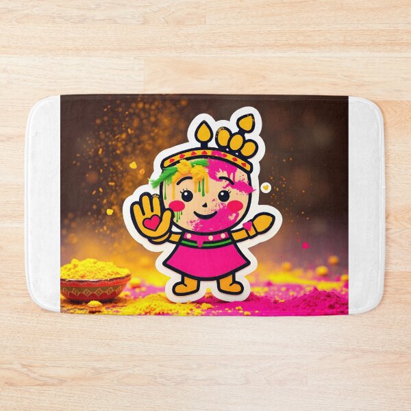 Item preview, Holi Crown Celebration Sticker designed and sold by Teewave-Ashish.