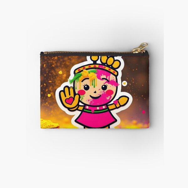 Item preview, Holi Crown Celebration Sticker designed and sold by Teewave-Ashish.