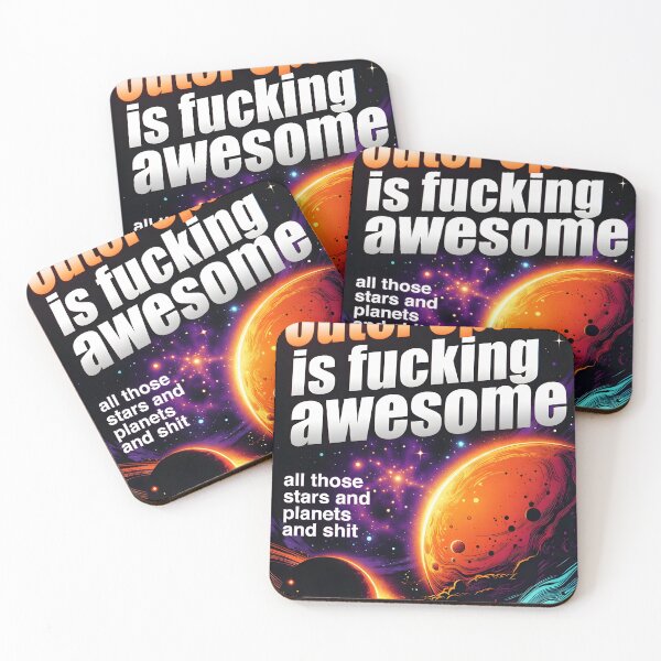 Item preview, Outer Space is Awesome designed and sold by LunarVault.