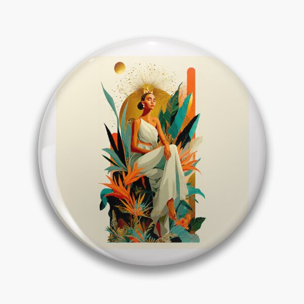 Item preview, The Empress tarot card, a powerful feminine figure representing motherhood,#5 designed and sold by Helios Be. Lavsh.