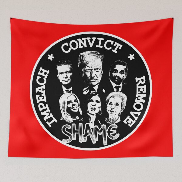 Item preview, Impeach, Convict, Remove the Trump Regime designed and sold by Misstickers.