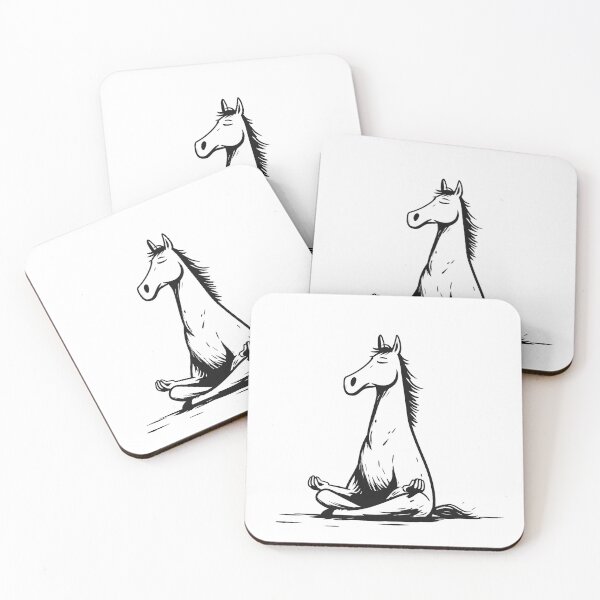 Item preview, Peaceful Mind - Horse Graphic designed and sold by Aflaton Studio.