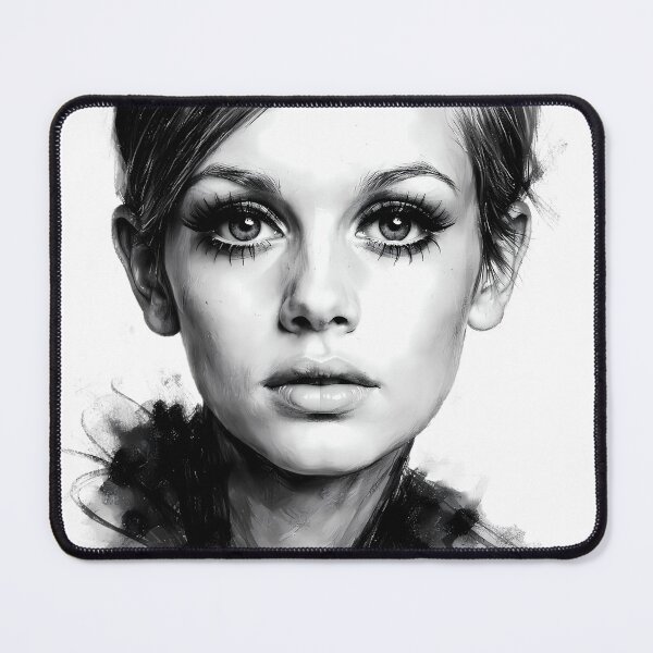 Item preview, Twiggy The Face of The 60's designed and sold by MarkColeImaging.