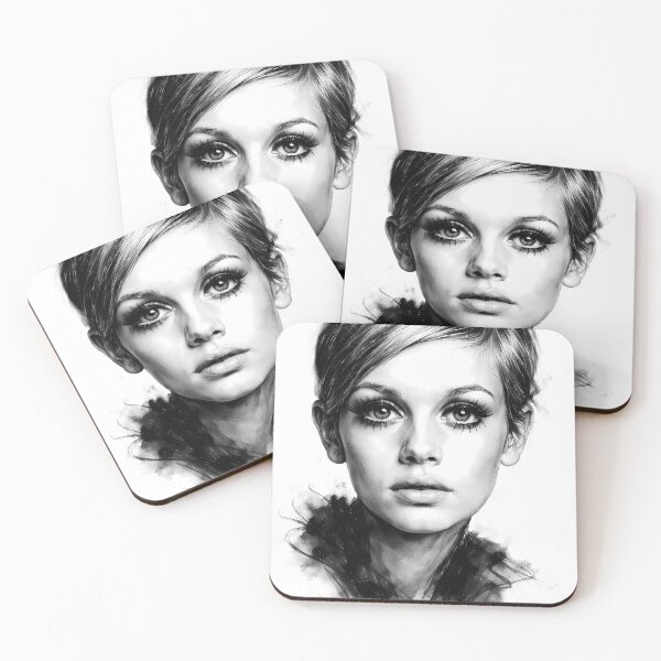 Item preview, Twiggy The Face of The 60's designed and sold by MarkColeImaging.