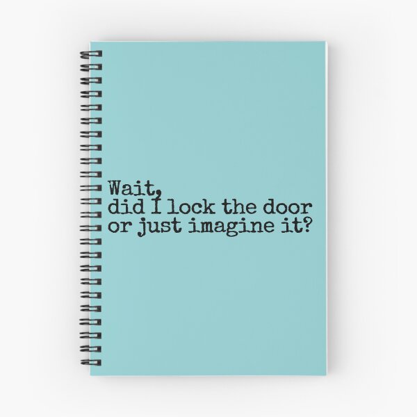 Item preview, Wait, did I lock the door or just imagine it?  designed and sold by hhells.
