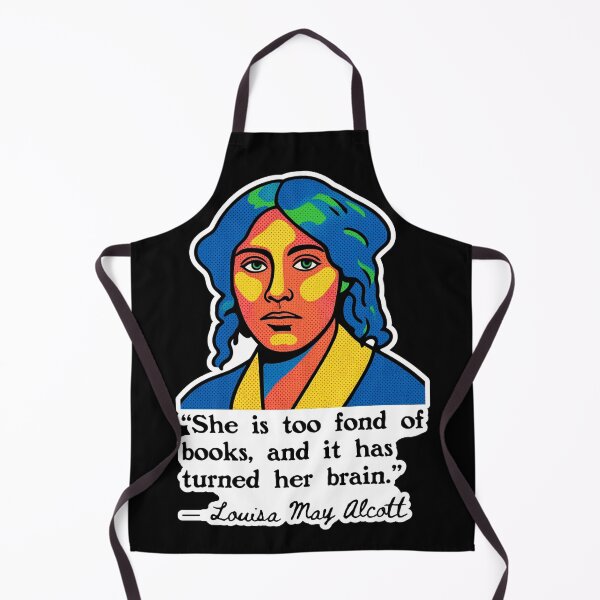 Item preview, Louisa May Alcott Portrait and Quote designed and sold by Unhinged Heather.
