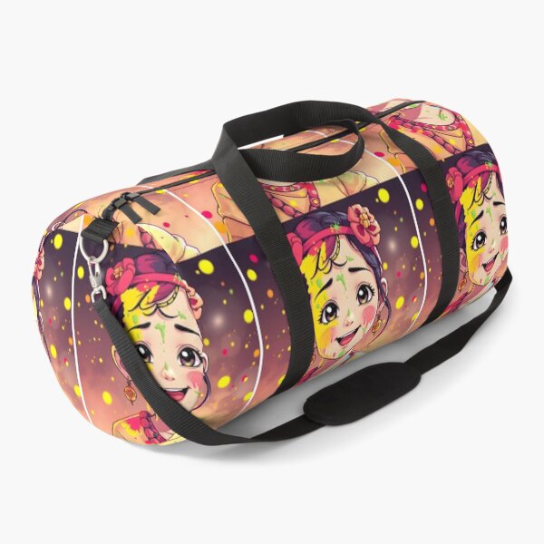 Item preview, Holi Anime Girl Sticker designed and sold by Teewave-Ashish.