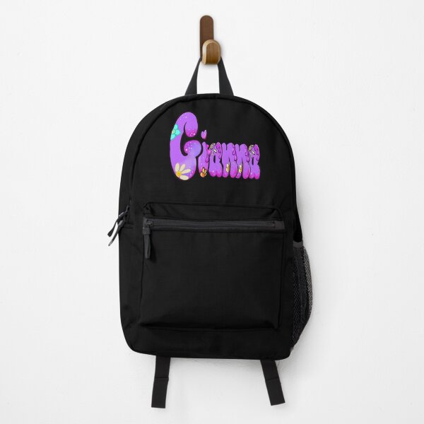 Item preview, Gianna Name - Purple Floral Bubble Letter Aesthetic Retro Boho Design designed and sold by Artonmytee.