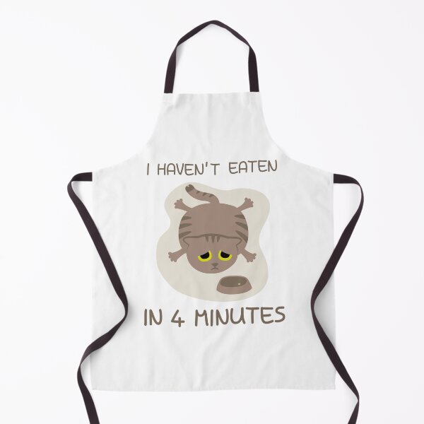 Item preview, Funny Hungry Cat - I Haven't Eaten Design designed and sold by fishdesigns.