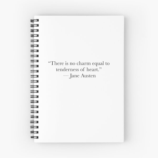 Item preview, There Is No Charm Equal to Tenderness of Heart – Jane Austen, Persuasion Quote designed and sold by The Prose Atelier.