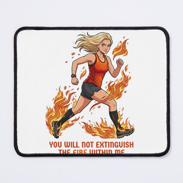 Item preview, The Fire Within Me - Running Through the Flames designed and sold by SlavicKemp.