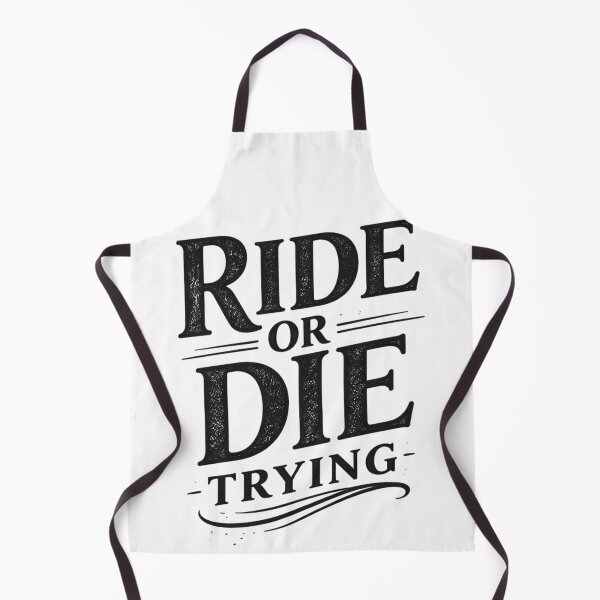 Item preview, Ride Or Die Trying designed and sold by Aflaton Studio.