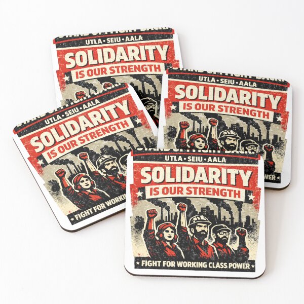 Item preview, Union Solidarity Shirt Labor Movement UTLA SEIU AALA We Got The People T-Shirt, workers rights protest graphic designed and sold by Inkvado.